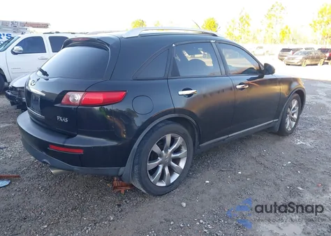 2004 Infiniti Fx45 z USA, uszkodzony, nr VIN JNRBS08W04X403985